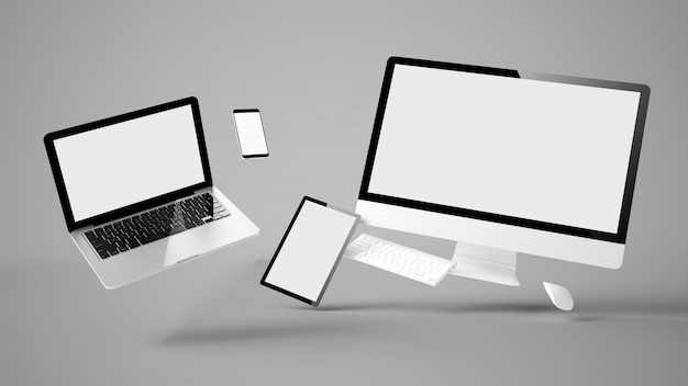 Flying devices white screen