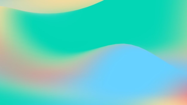 Free vector gradient blur red green blue yellow abstract background