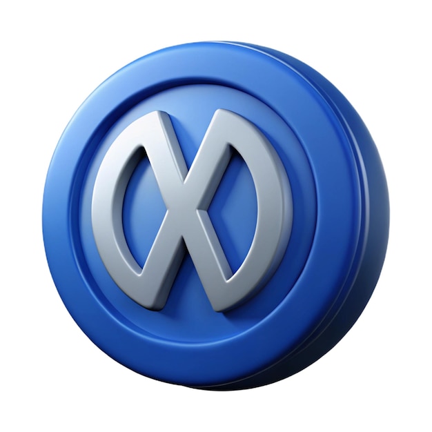 Free WordPress Logo 3D Icon Isolated on White Background