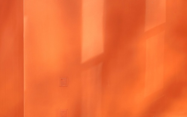 Fuld beskæring af orange væg