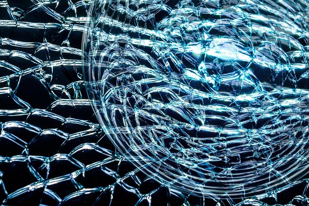 Full frame shot of abstract pattern over black background