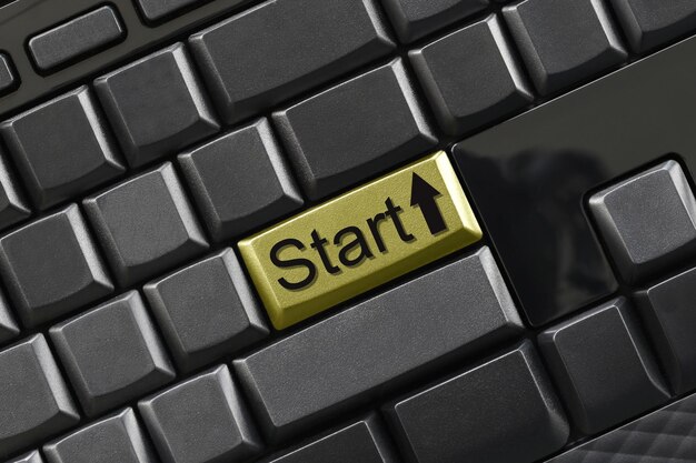 full frame shot of computer keyboard