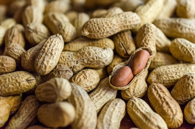 Full frame shot of peanuts