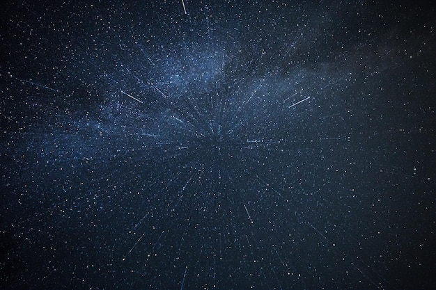 Full frame shot of star field against sky at night