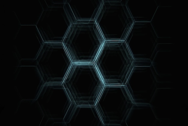 futuristic abstract background hexagon network pattern geometry shape texture art