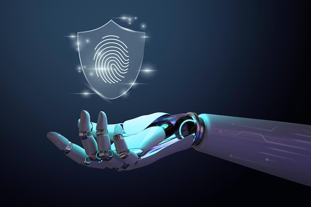 Futuristic innovative AI smart technology