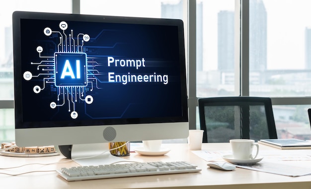 Generative AI virtuelle assistentværktøjer til promptingeniør og slutbruger tæt
