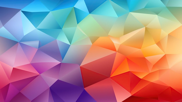 geometric background with colorful shapes