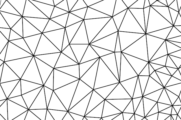 Geometric Outline Abstract Background Low Poly Design