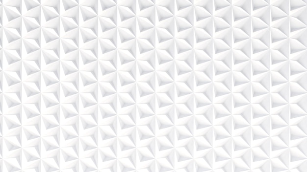 Geometric pattern on white backgroundabstract high relief3d rendering