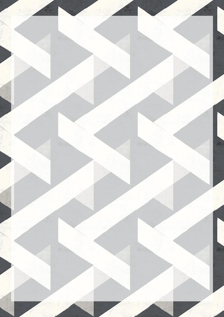 Geometric Triangle Pattern