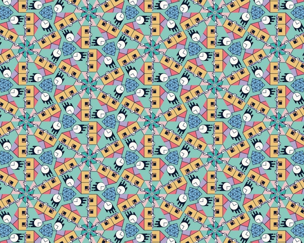 Geometriske blomster En trendy fusion af blomster og struktur