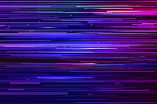 Glitch colorful Background