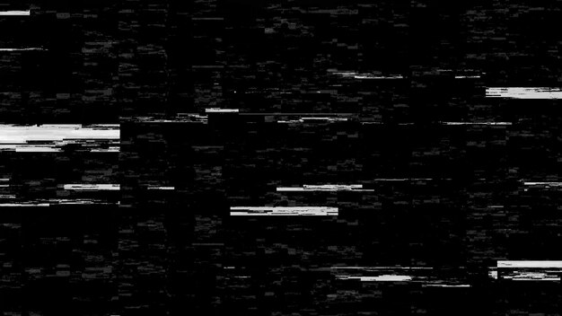 Glitchy Digital Static