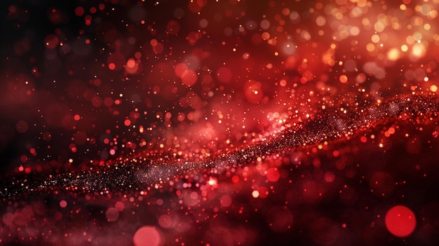 Glitter Bokeh Background