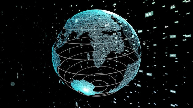 Global datavetenskapsteknik och datorprogrammeringsabstrakt