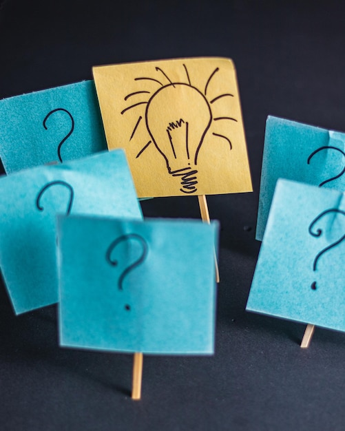 Good ideas stand out light is not everywhere