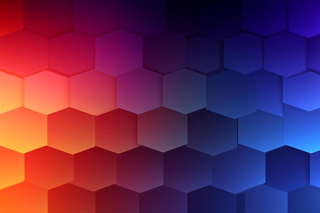 gradient abstract hexagon shapes image background