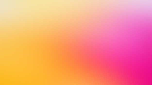 Gradient abstrakt baggrund. Blød og varm lysende flerfarvet gradient til app-, webdesign, websider, bannere og lykønskningskort. Vektor-illustration.