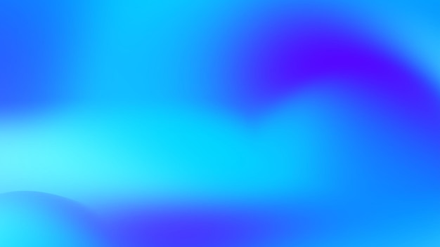 Gradient blur blue abstract background