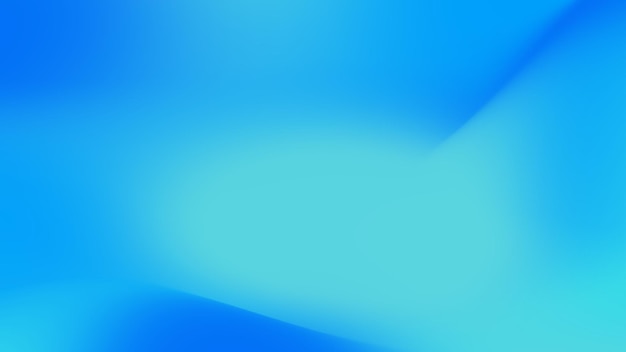 Gradient blur wavy blue abstract background