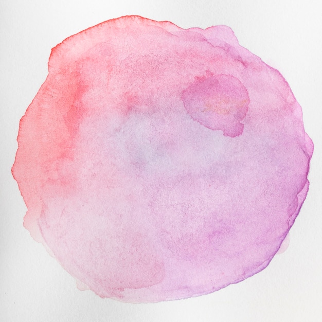 Gradient pink tekstur med afrundet form på lærred
