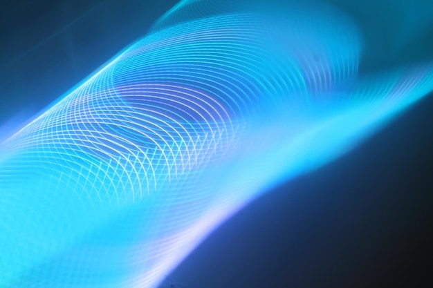 Gradient rhythm light layer light trail with message