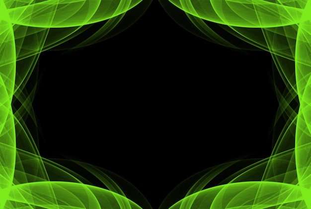Green neon abstract background spiritual banner texture artwork