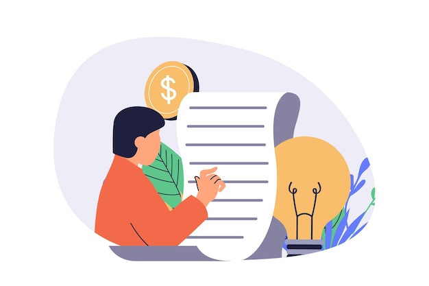 Green sustainable environment web concept with flat people for website design