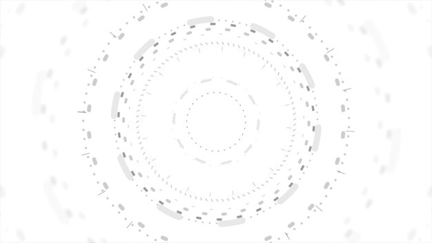 Grey futuristic technology HUD abstract background