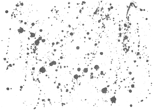 Grey Ink Splatter Texture