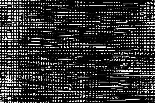 grunge texture set in black and white black streaks on white background
