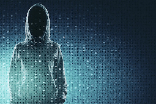 Hacking og cloud computing-koncept