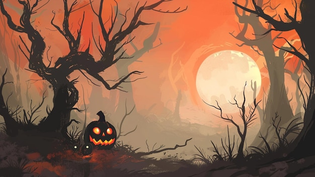 halloween baggrund