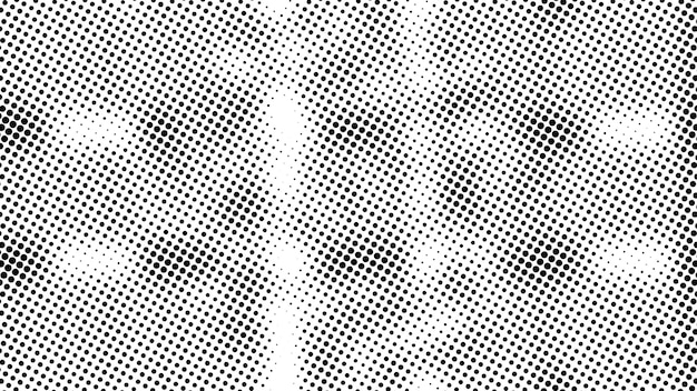 Halvtone af mange prikker, computergenereret abstrakt baggrund. 3D-rendering med optisk illusion