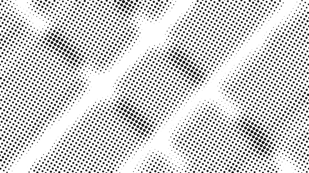 Halvtone af mange prikker, computergenereret abstrakt baggrund. 3D-rendering med optisk illusion