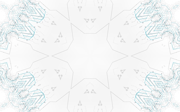 hi-tech technology style circuit board background. digital scheme futuristic minimalism advanced engineering background