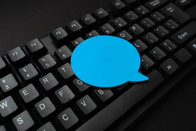 High angle view of laptop keyboard