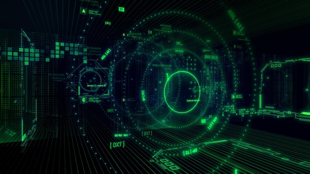 High technology concept background design