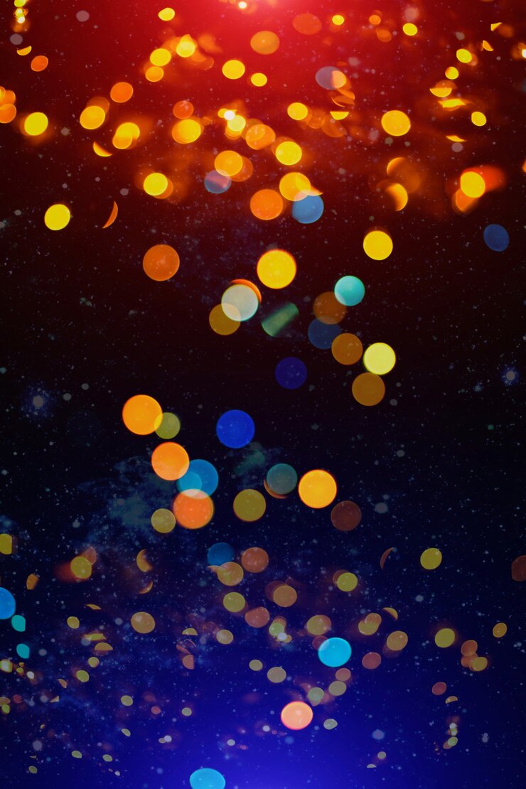 Bild holiday festival backdrop:sparkle circle lit celebrations display.