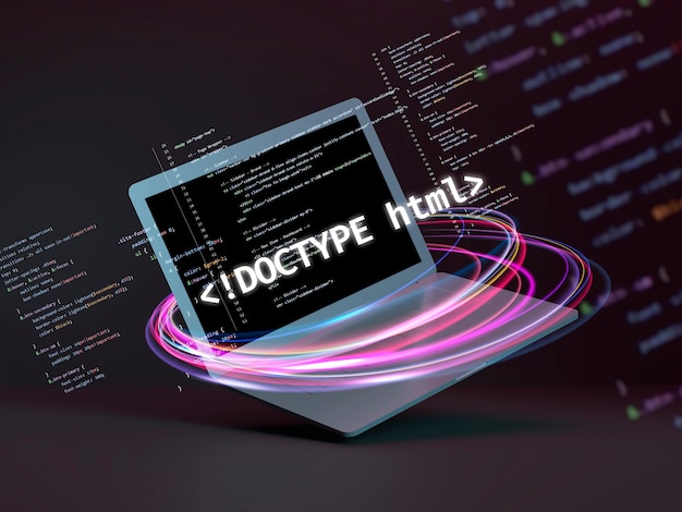 HTML-system til hjemmesidekoncept
