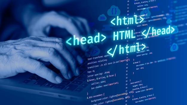 HTML-system til hjemmesidekoncept