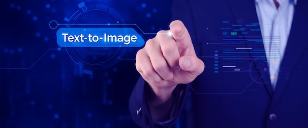 Human interact with AI artificial intelligence virtual assistant chatbot in concept of AI artificial