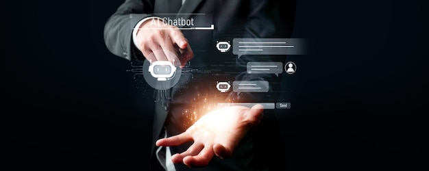 human interact with ai artificial intelligence virtual assistant faas