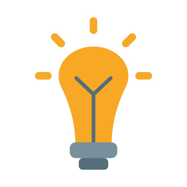 idea vector flat icon for personal and commercial use