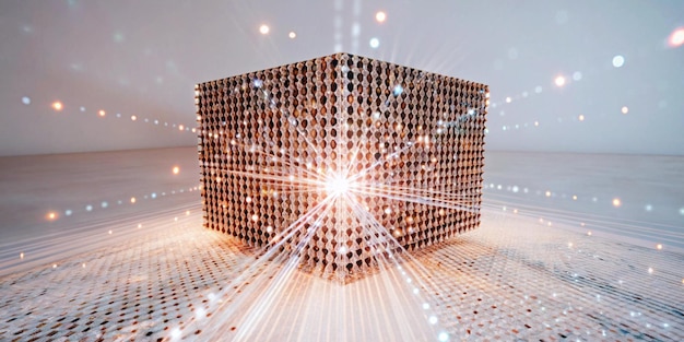 in the digital realm a dazzling display of glitzy gleaming quantum encryption captivates the eye