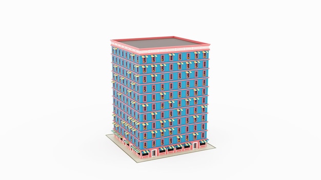 Infinite white studio backdrops realistic product asset 3D building