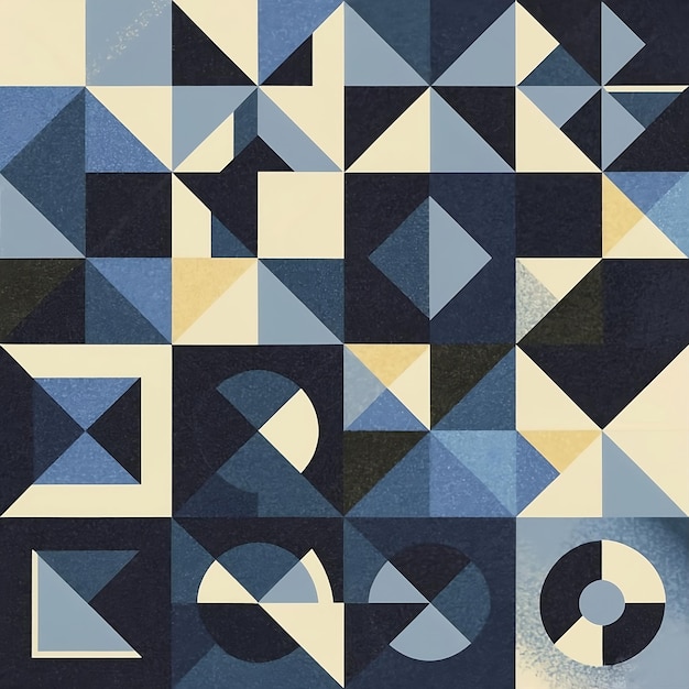 Innovative abstract background metallic textures modernist style blue gray and black colors
