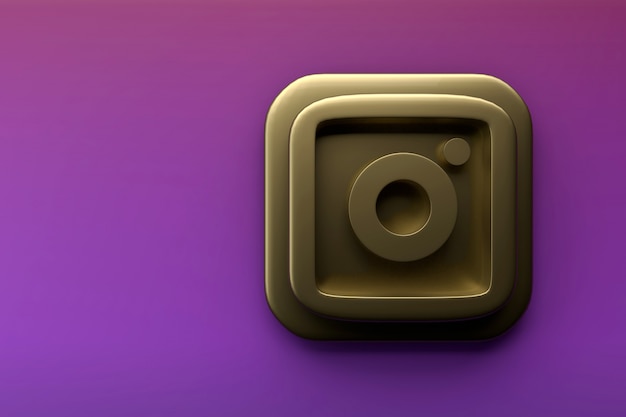 Instagram logo header baggrund