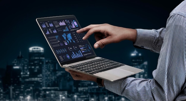 Instrumentpanel för företagsdata ger Business Intelligence-analys på ett smidigt sätt